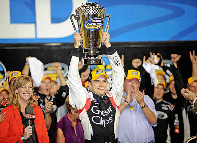 James Buescher claimed the Camping World Truck Series championship in 2012, and plans to defend that title in 2013.